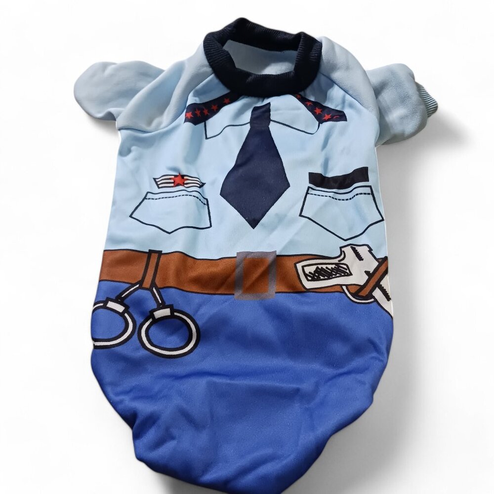 Small Dog XXL Police Halloween Costume  New item Never Used
